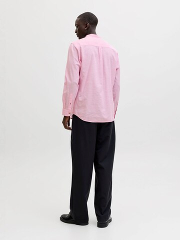 JACK & JONES Regular Fit Skjorte 'JJESummer' i pink
