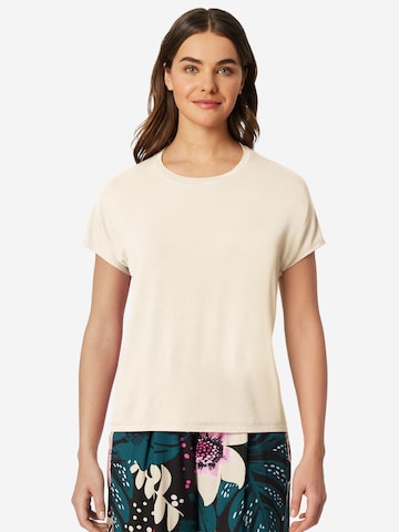Chemise de nuit ' Mix Relax ' SCHIESSER en blanc : devant