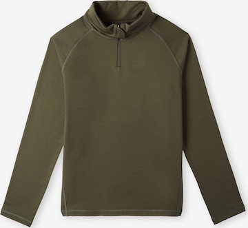 O'NEILL Athletic Sweater 'Clime' in Green: front