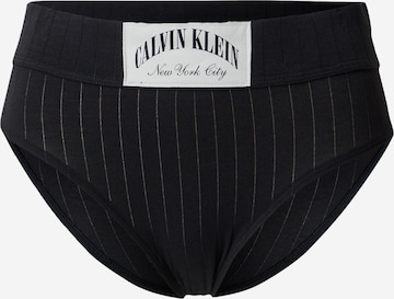 juoda Calvin Klein Underwear Moteriškos kelnaitės: priekis