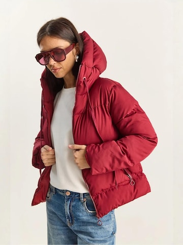 Bianco Lucci - Casaco de inverno em vermelho