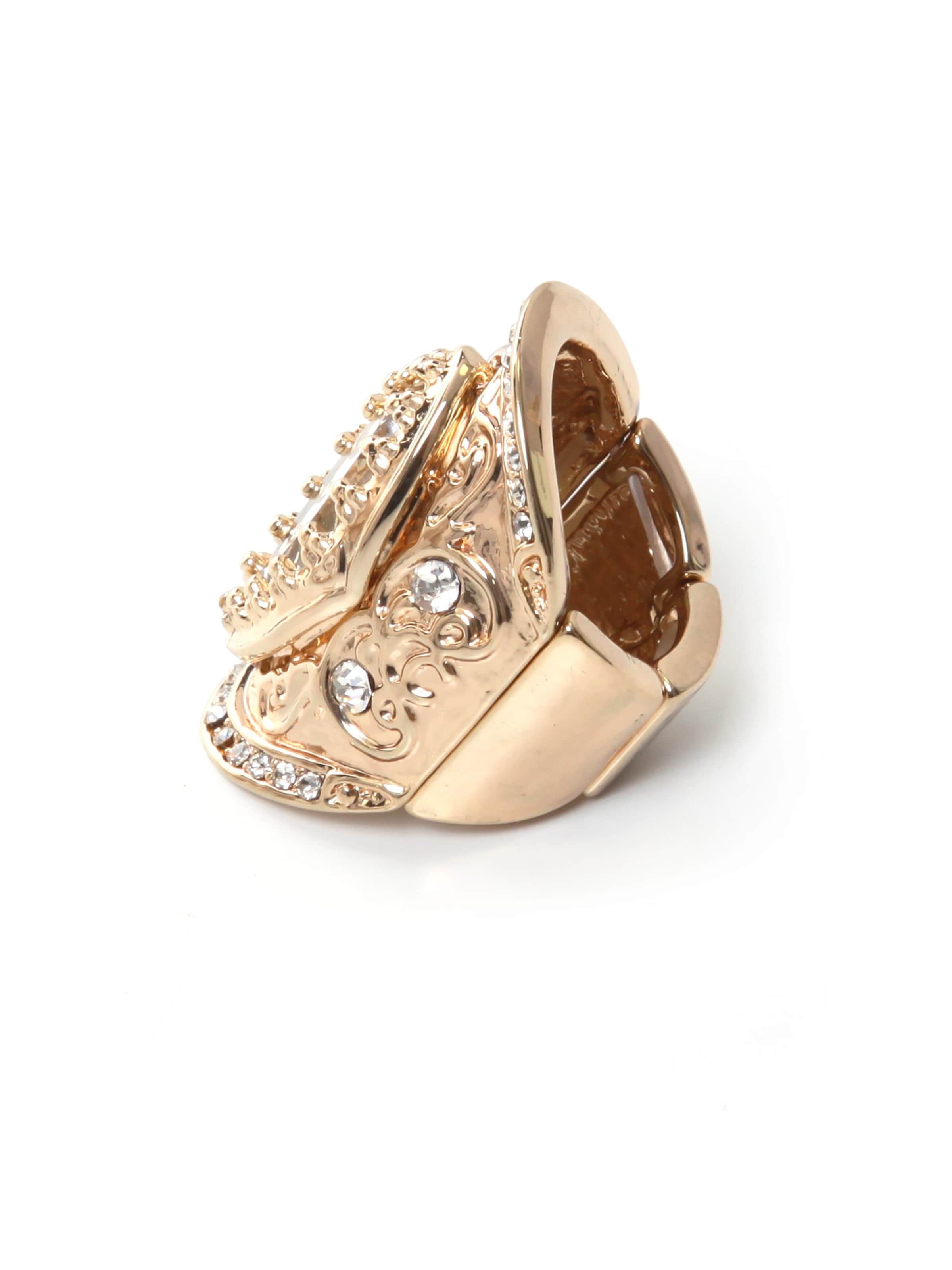COLLEZIONE ALESSANDRO Ring 'Queen' in Gold