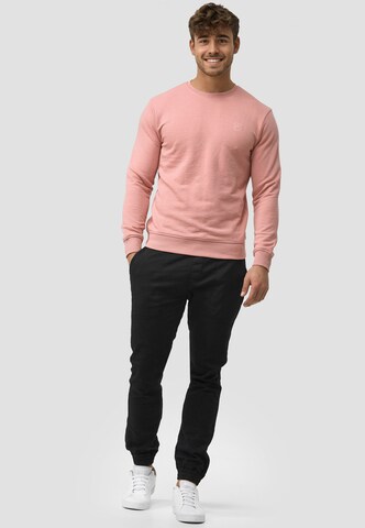 INDICODE JEANS Sweatshirt 'Holt' in Roze