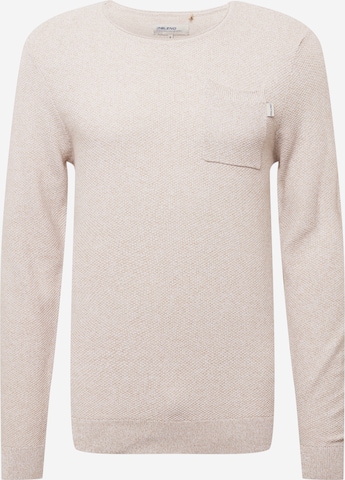 BLEND Sweater in Beige: front