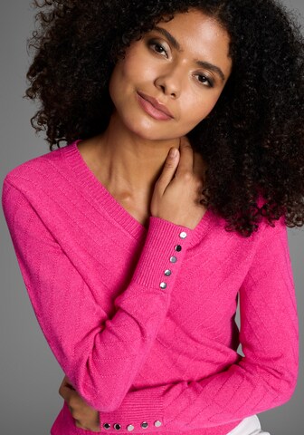 LAURA SCOTT Pullover in Pink