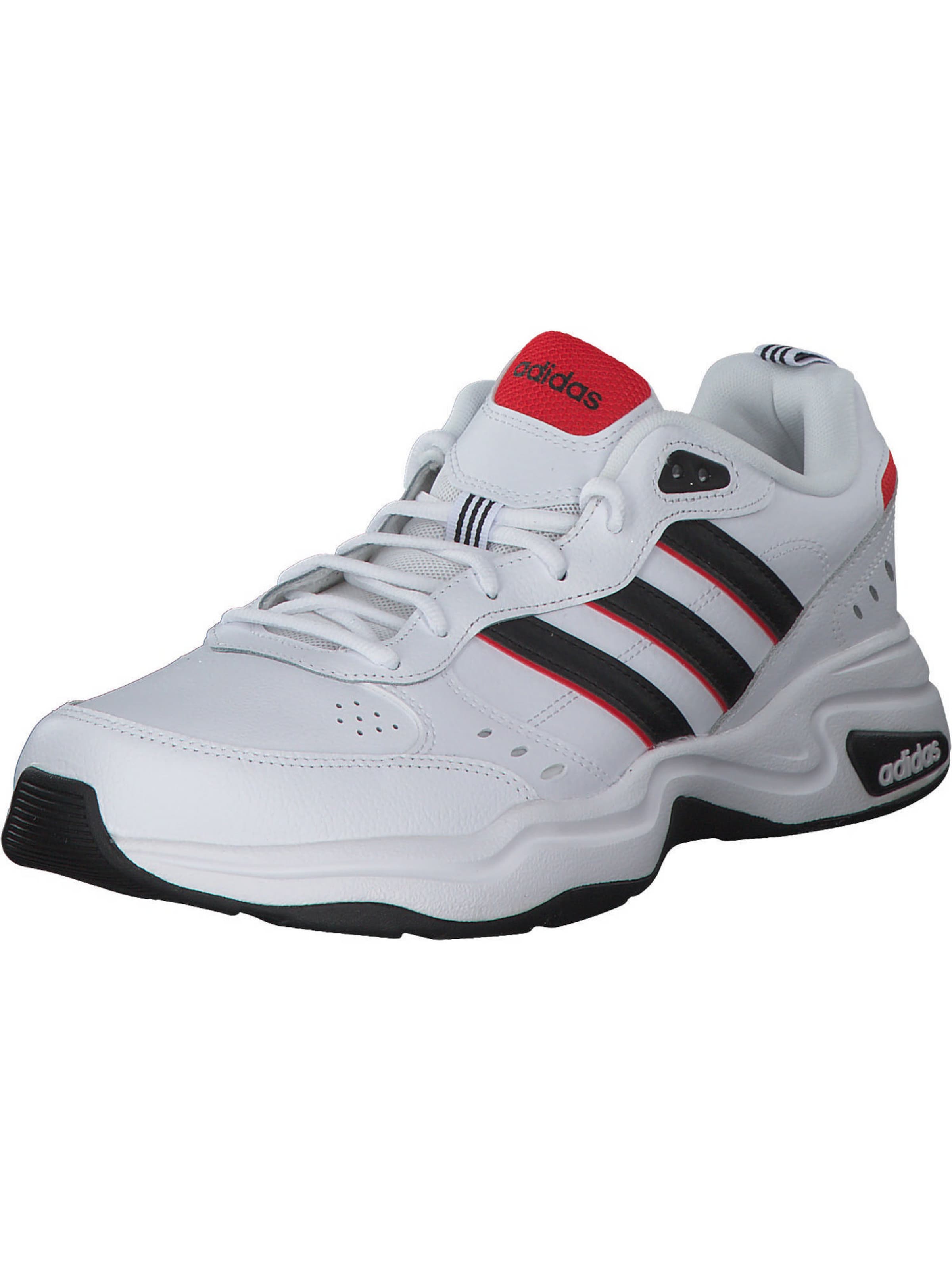 balts ADIDAS SPORTSWEAR Zemie brīvā laika apavi 'Strutter': no priekšpuses