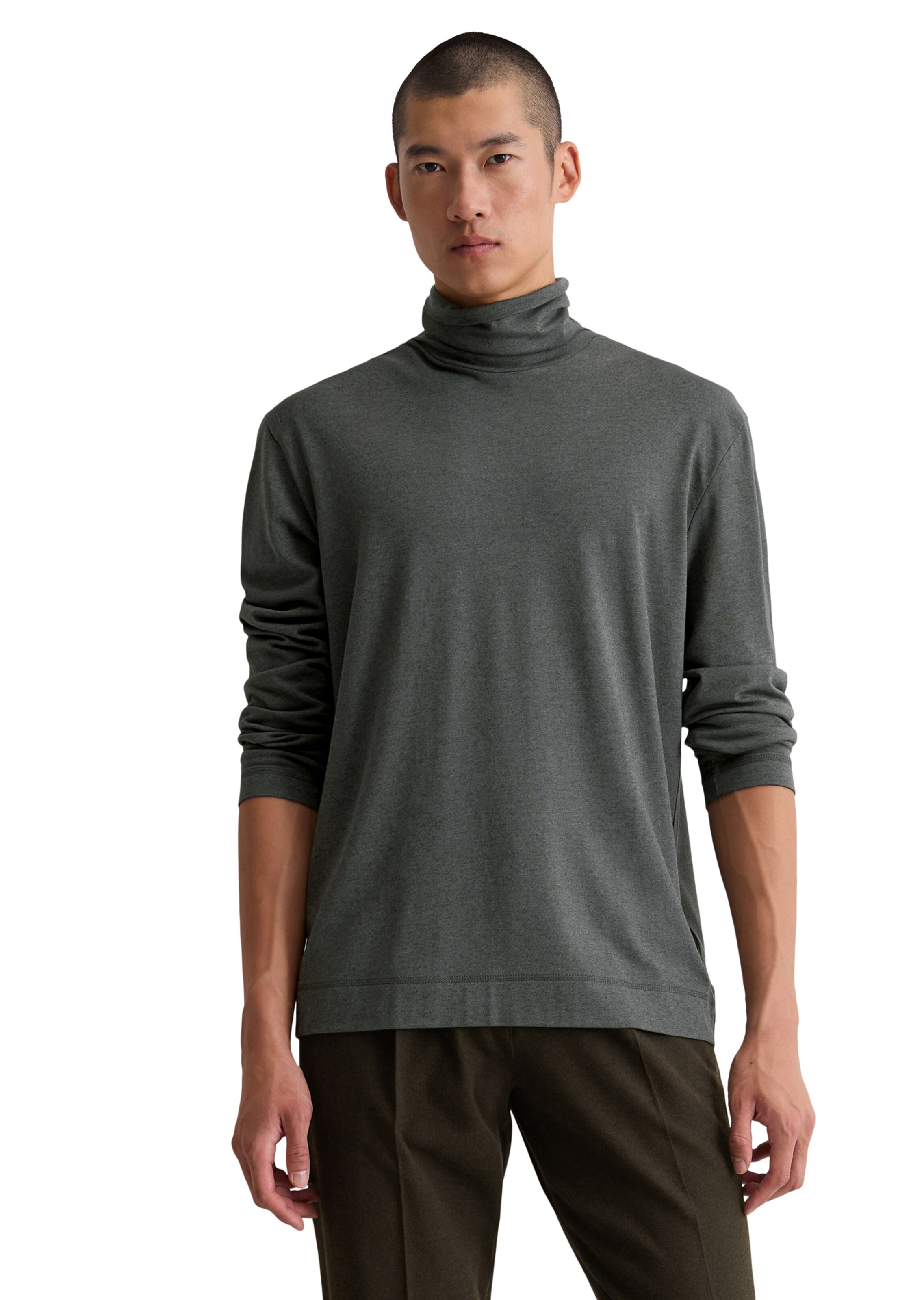 Marc O'Polo Футболка в Серый: спереди