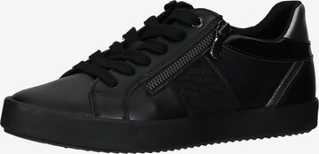 Sneaker bassa di GEOX in nero: frontale