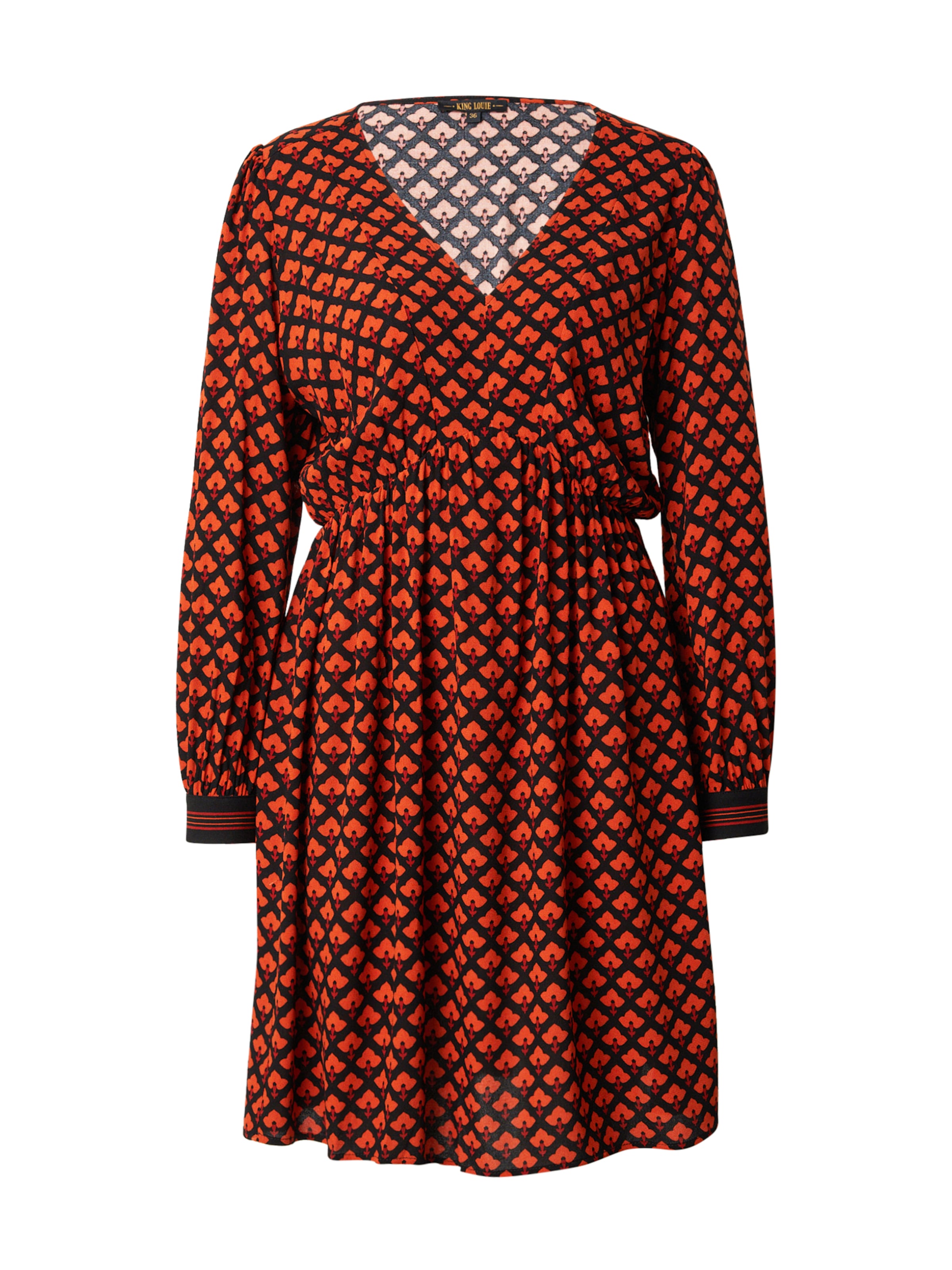 King Louie Dress 'Marjorie' in Black: front