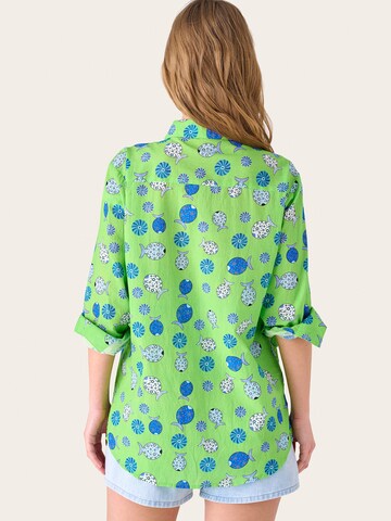 Camomilla Blouse 'Carim' in Groen