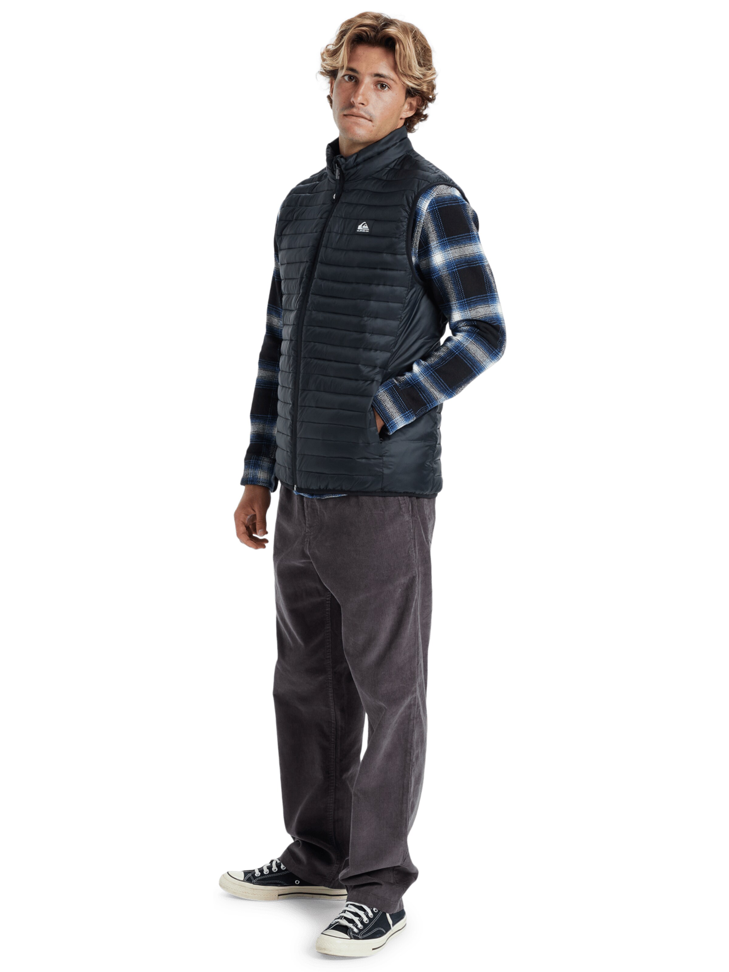 QUIKSILVER Tussenjas 'Scaly 2024' in Blauw