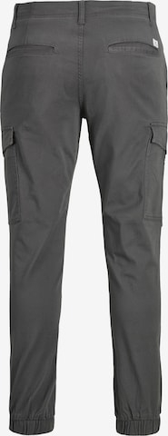 JACK & JONES Tapered Cargo Pants 'Marco Joe' in Grey