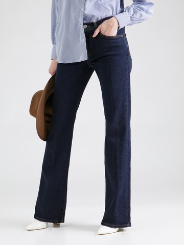 RE/DONE Flared Jeans in Blue: front