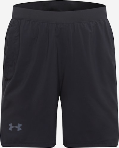 UNDER ARMOUR Sports trousers 'Launch' in Grey / Black, Item view