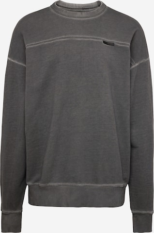 G-Star RAW Sweatshirt in Grijs: voorkant