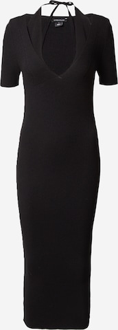 Karen Millen - Vestido de punto en negro: frente