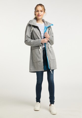 ICEBOUND Knitted Coat in Grey