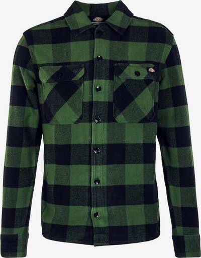 DICKIES Button Up Shirt 'New Sacramento' in Emerald / Black, Item view