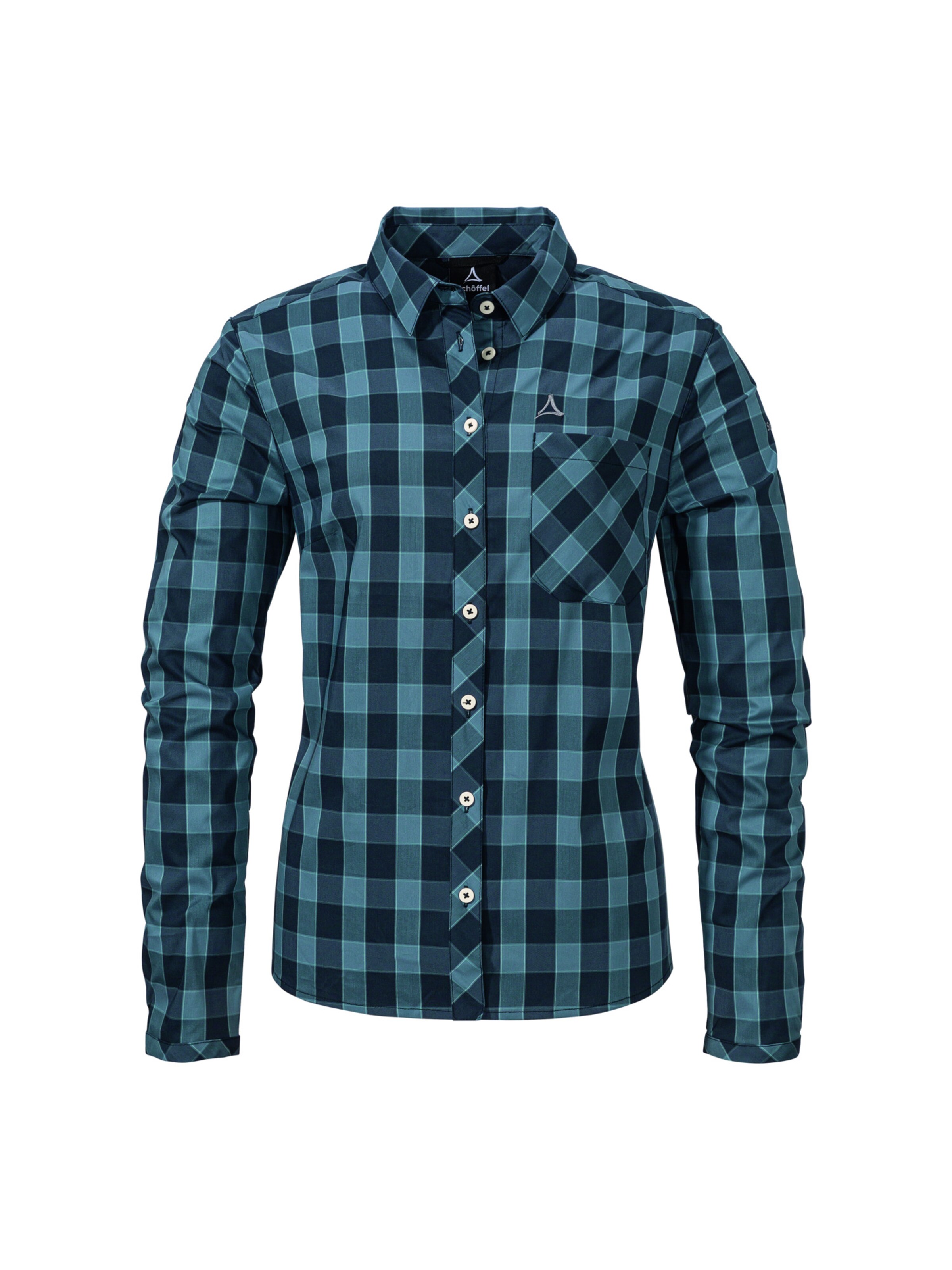 Chemisier fonctionnel 'Silba' Schöffel en bleu : devant