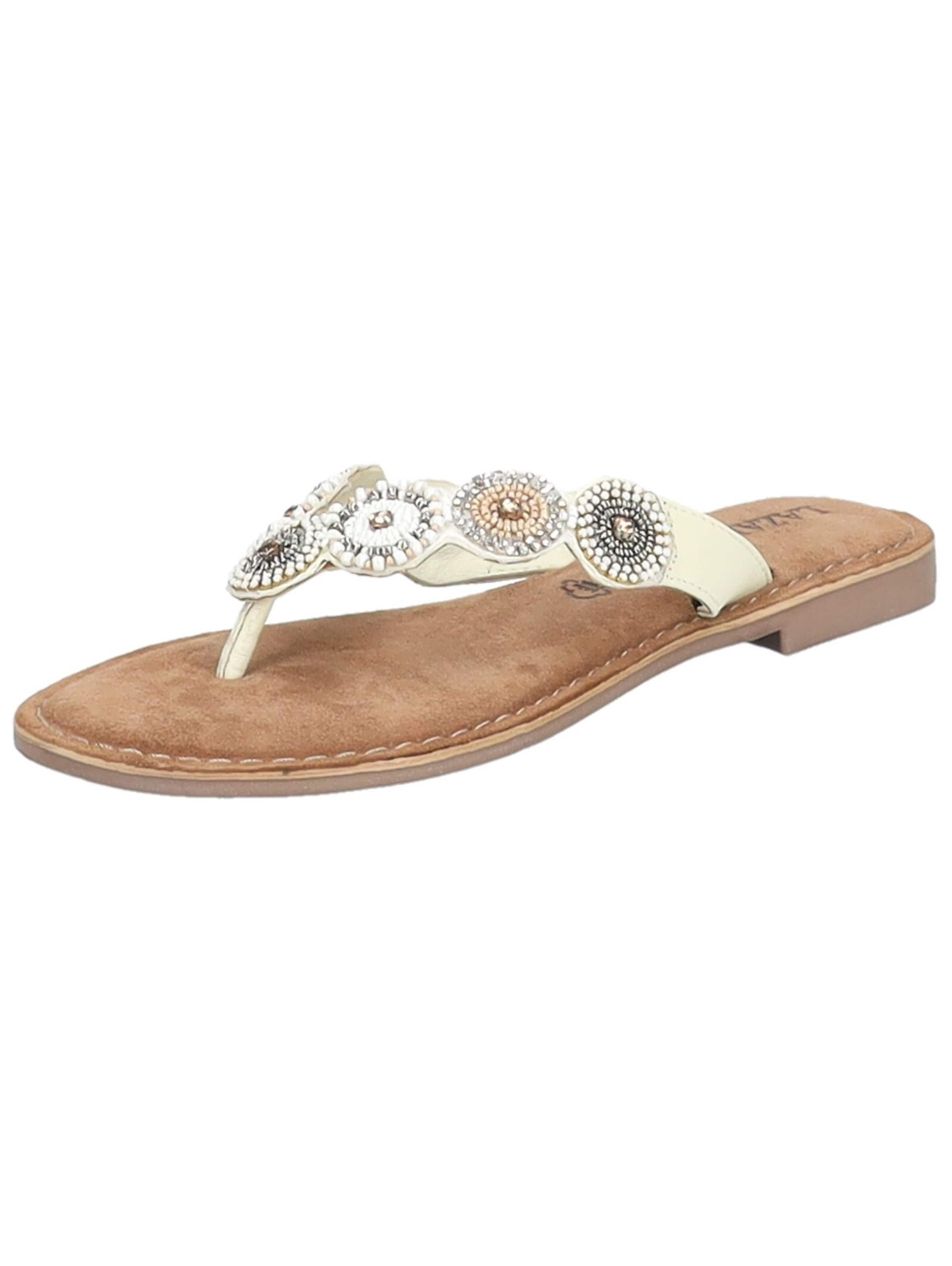 Mule LAZAMANI en blanc : devant