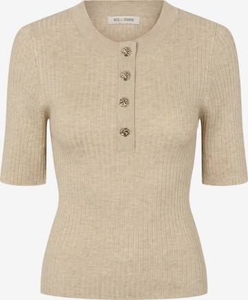 Pull-over ' 7493RDFFannec ' RUE de FEMME en beige : devant