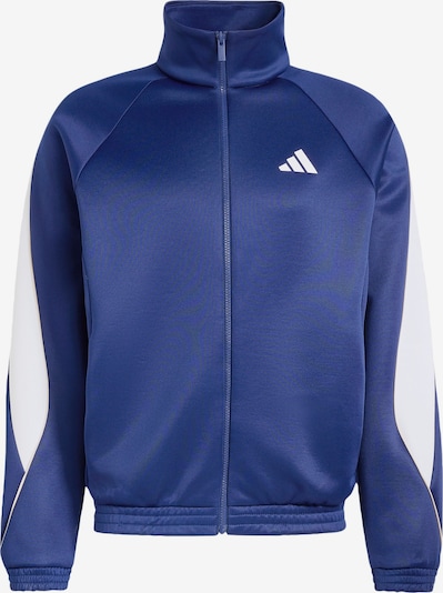 ADIDAS SPORTSWEAR Sportsweatjacke 'Stadium' in XS-S in navy / weiß, Produktansicht