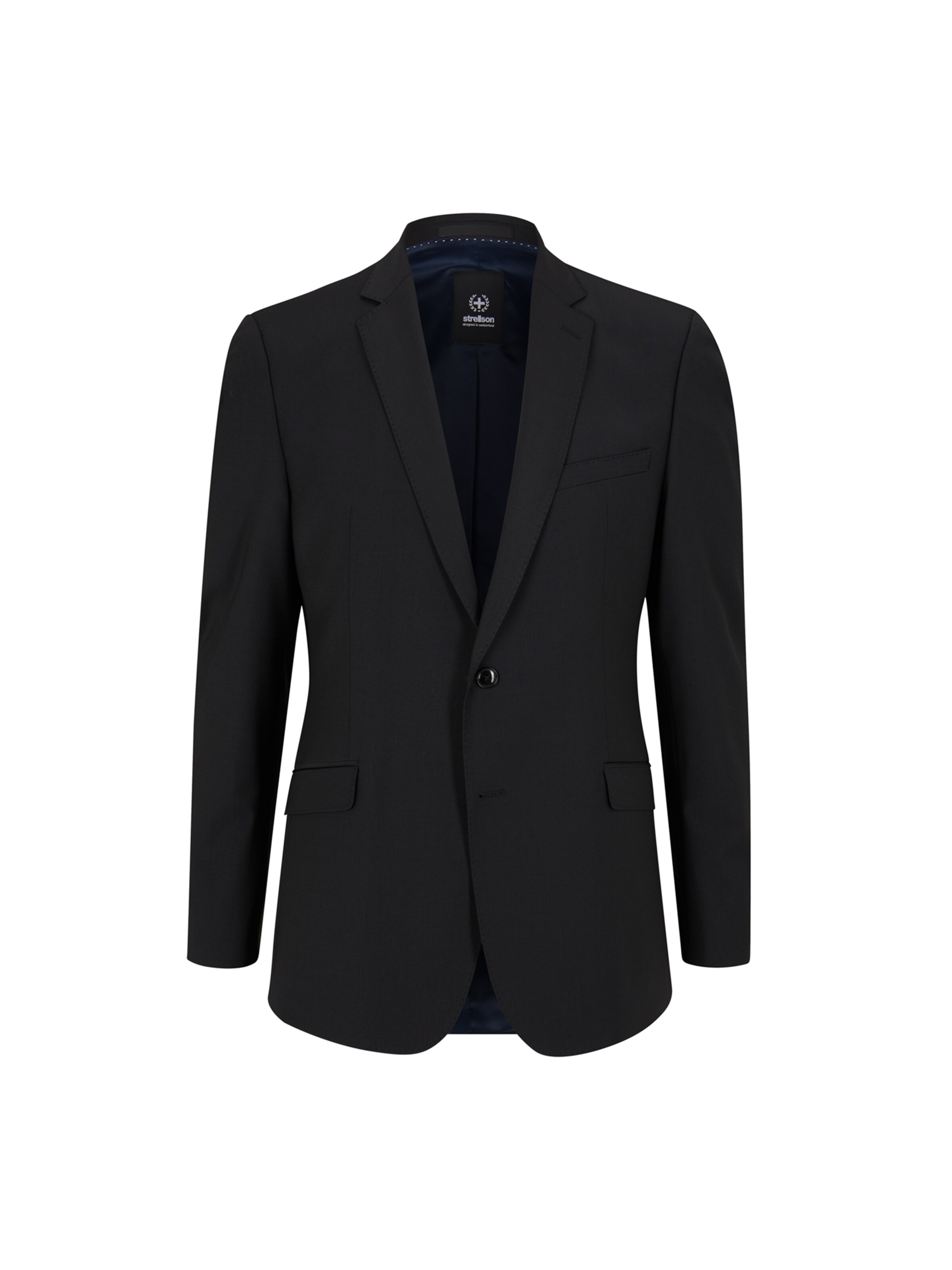 Coupe slim Veste de costume 'Allen' STRELLSON en noir : devant