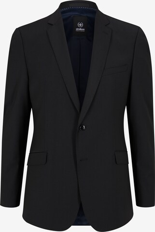 STRELLSON Slim fit Business Blazer 'Allen' in Black: front