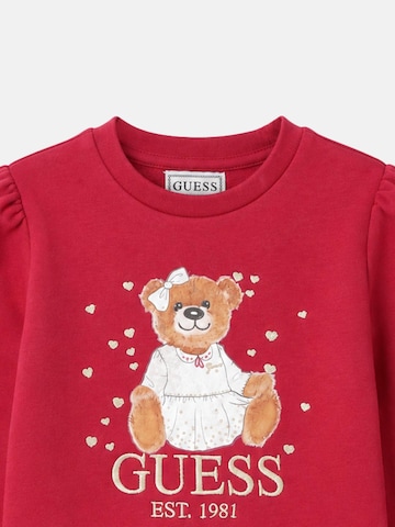 GUESS KIDS Bluzka sportowa w kolorze czerwony