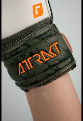 REUSCH Athletic Gloves 'Attrakt Solid' in Green