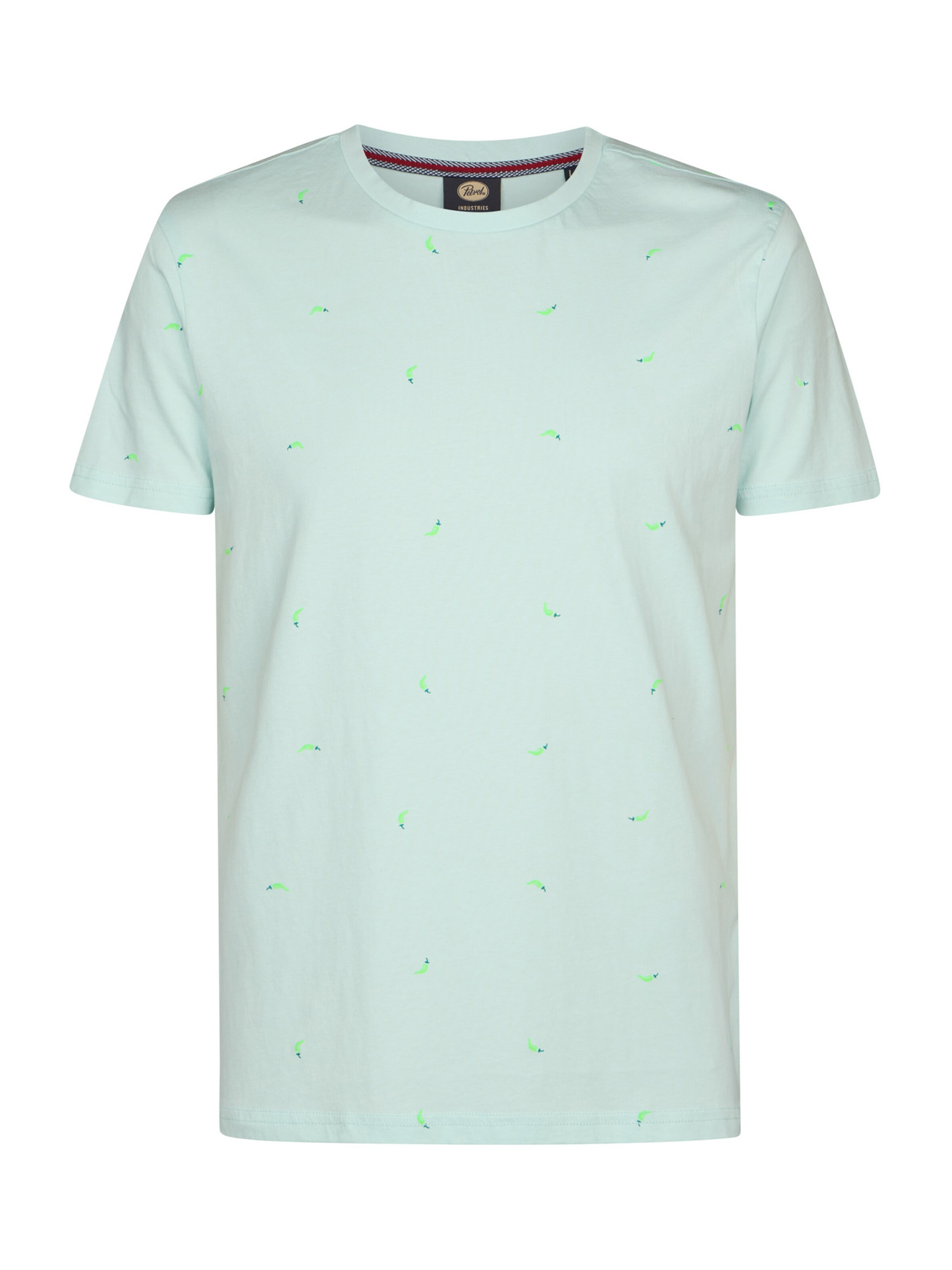 Petrol Industries T-shirt i grön: framsida