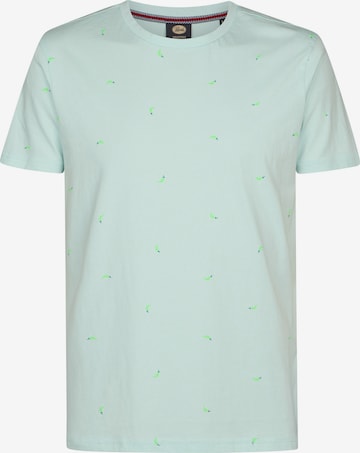Petrol Industries T-shirt i grön: framsida