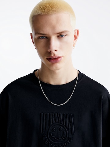 Pull&BearMajica 'NIRVANA' - crna boja