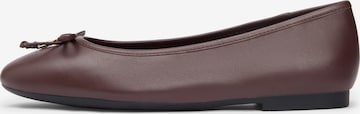 TOMMY HILFIGER Baleríny - Hnedá: predná strana