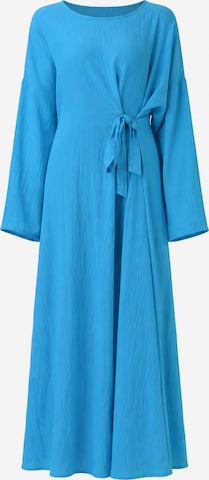 Robe Elara en bleu : devant
