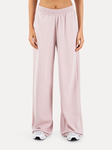 Smilodox Loosefit Jogginghose Jora in Pink: Vorderseite