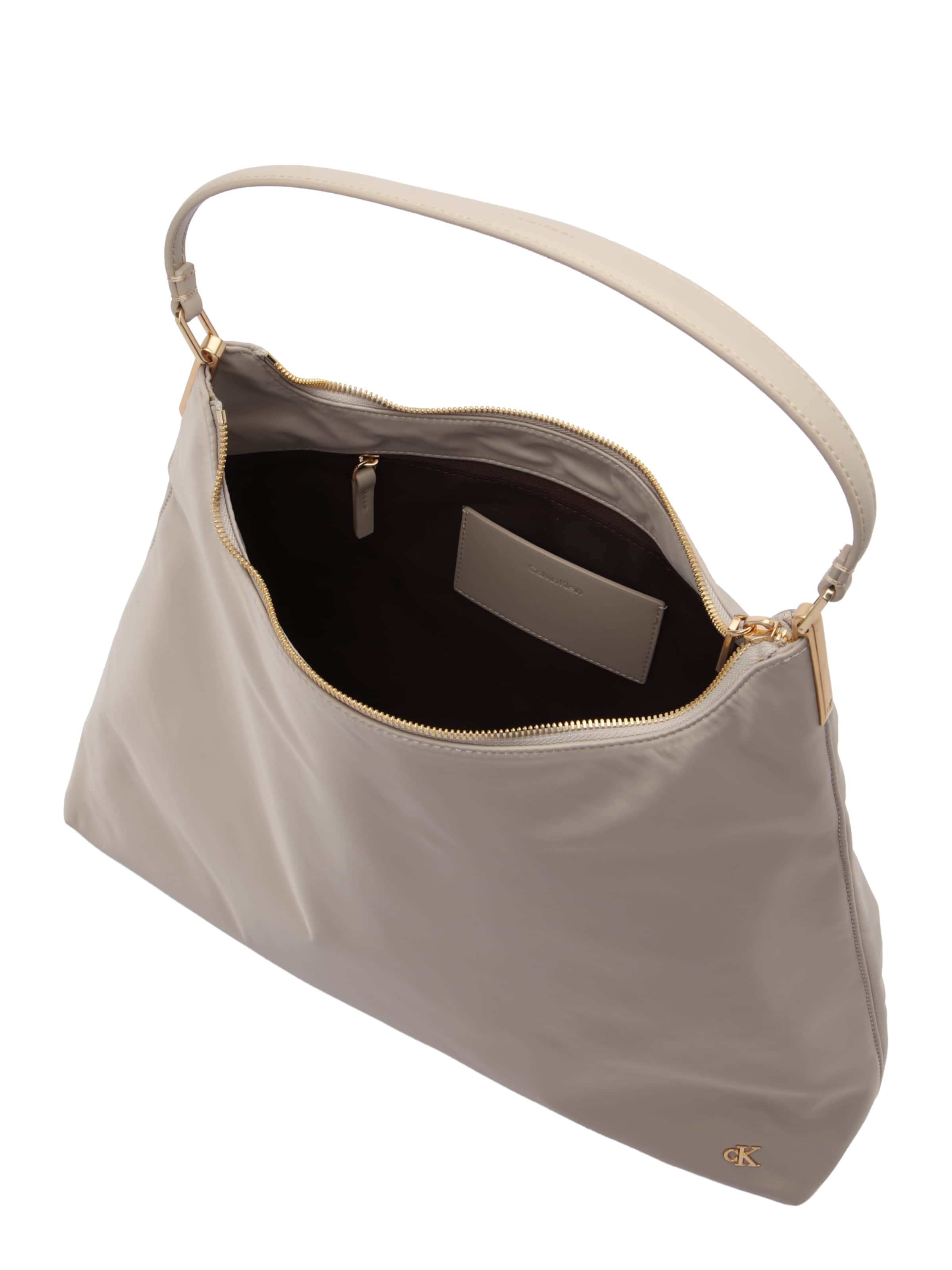 Sac bandoulière Calvin Klein Jeans en beige : au dessus