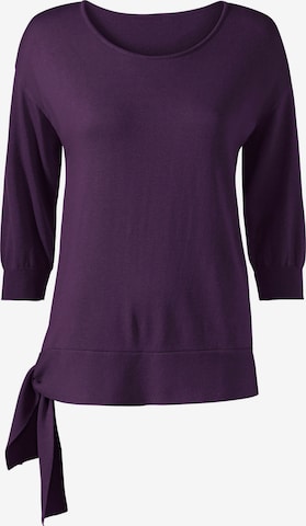 heine - Pullover em roxo: frente