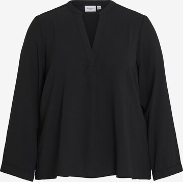 EVOKED Blouse 'Sala' in Zwart: voorkant