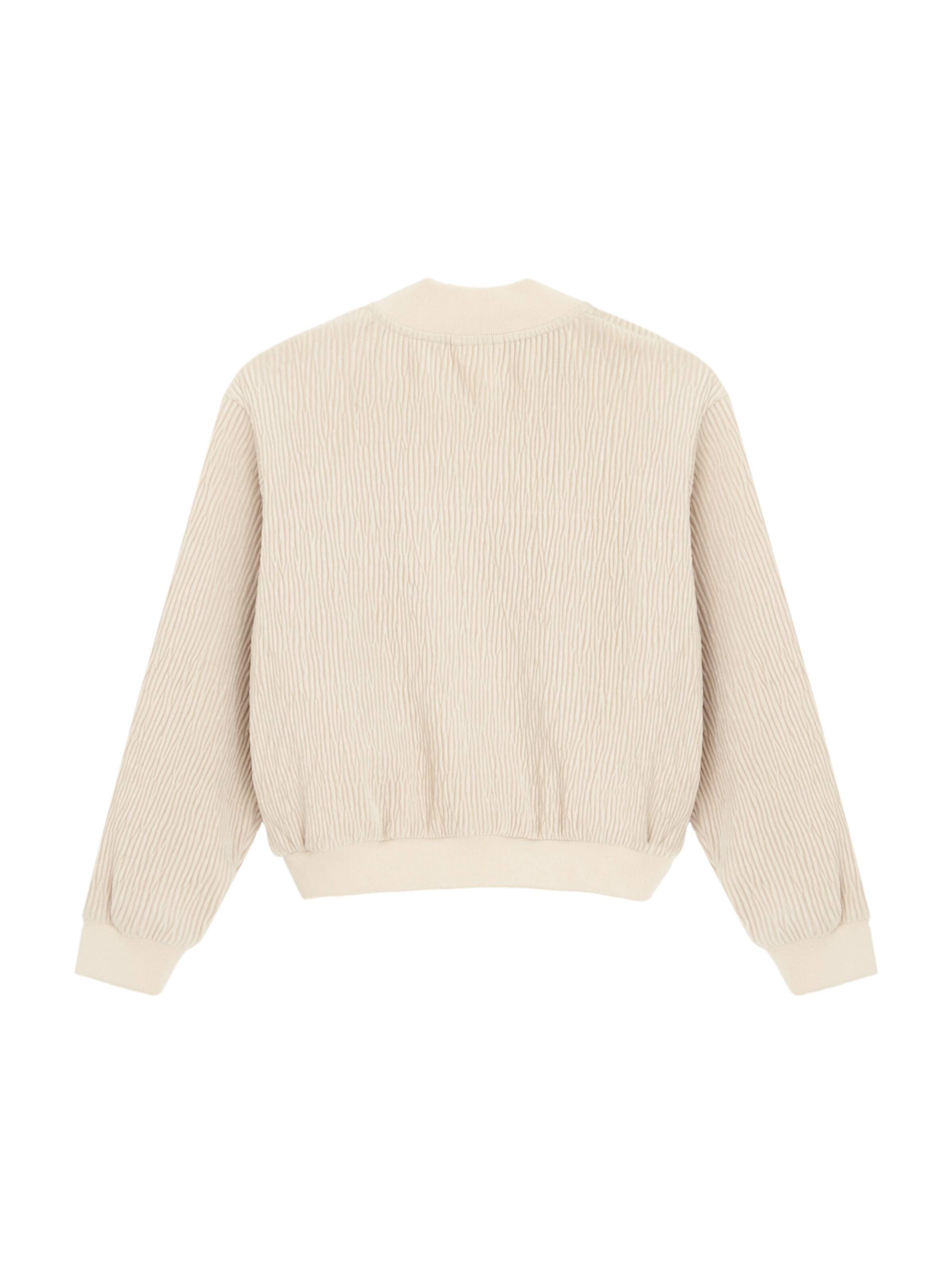 Cool Club Кофта на молнии в Бежевый: сзади