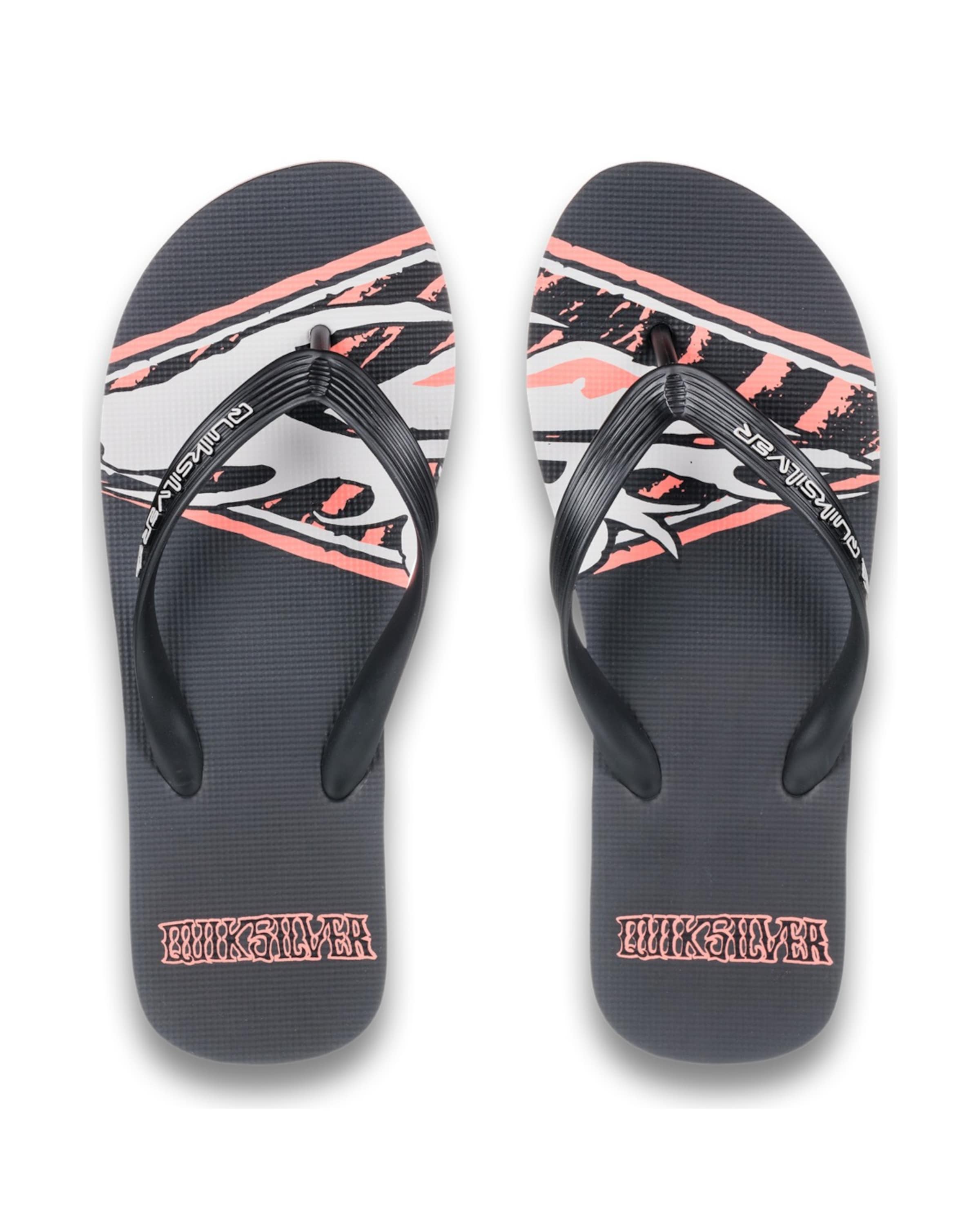 QUIKSILVER Zehentrenner 'Molokai' in Schwarz