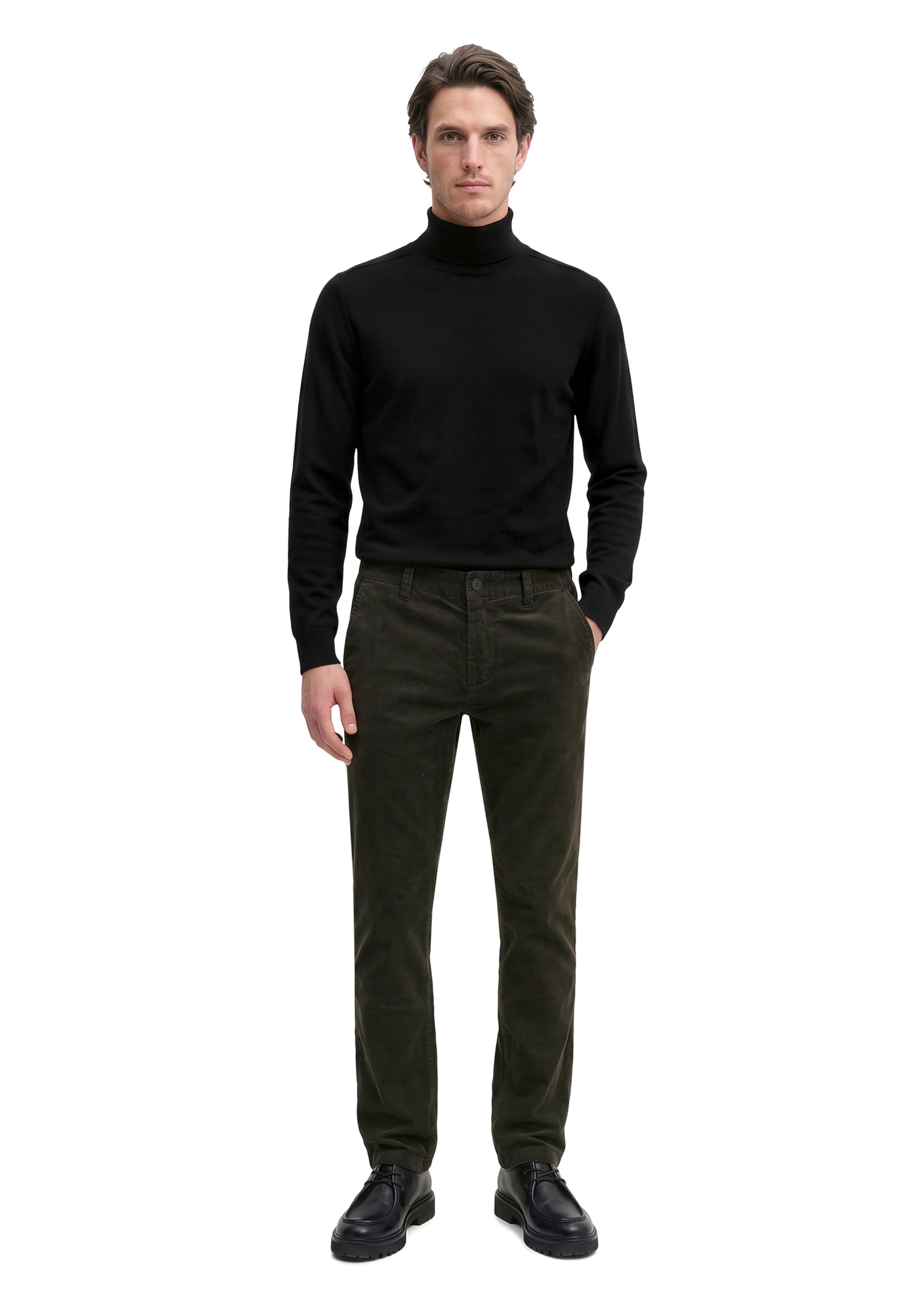 Regular Pantalon 'Stig' Marc O'Polo en gris