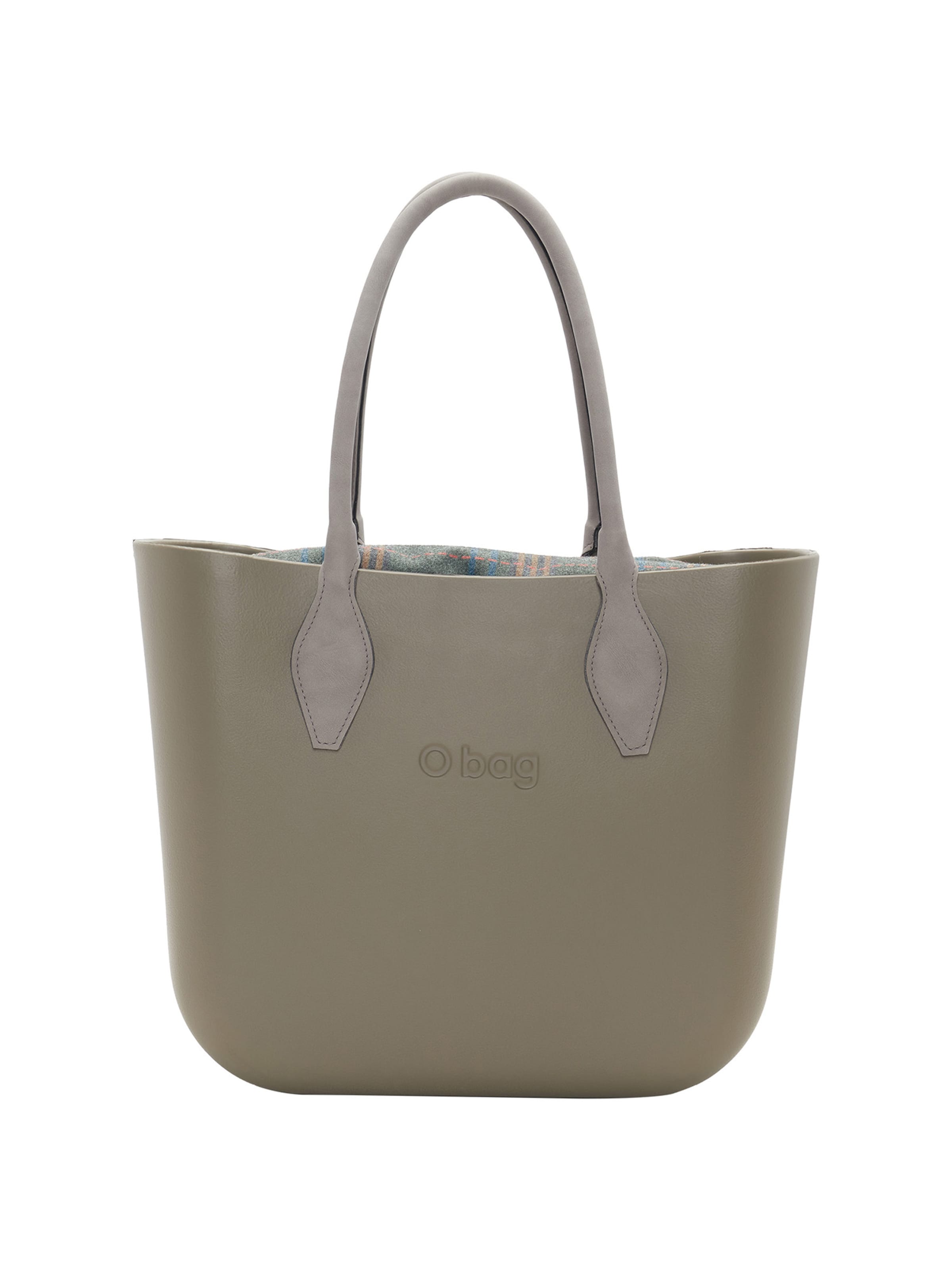 O bag Shopper in Grey: front
