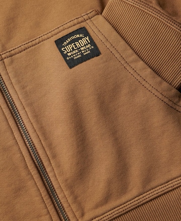 Superdry Sweatjacke in Grün