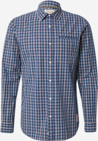 SCOTCH & SODA Regular fit Overhemd in Blauw: voorkant