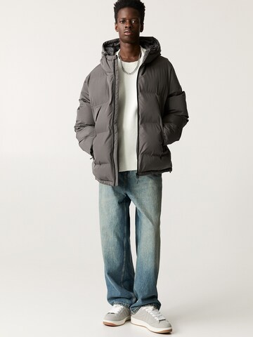 Veste d’hiver Pull&Bear en gris