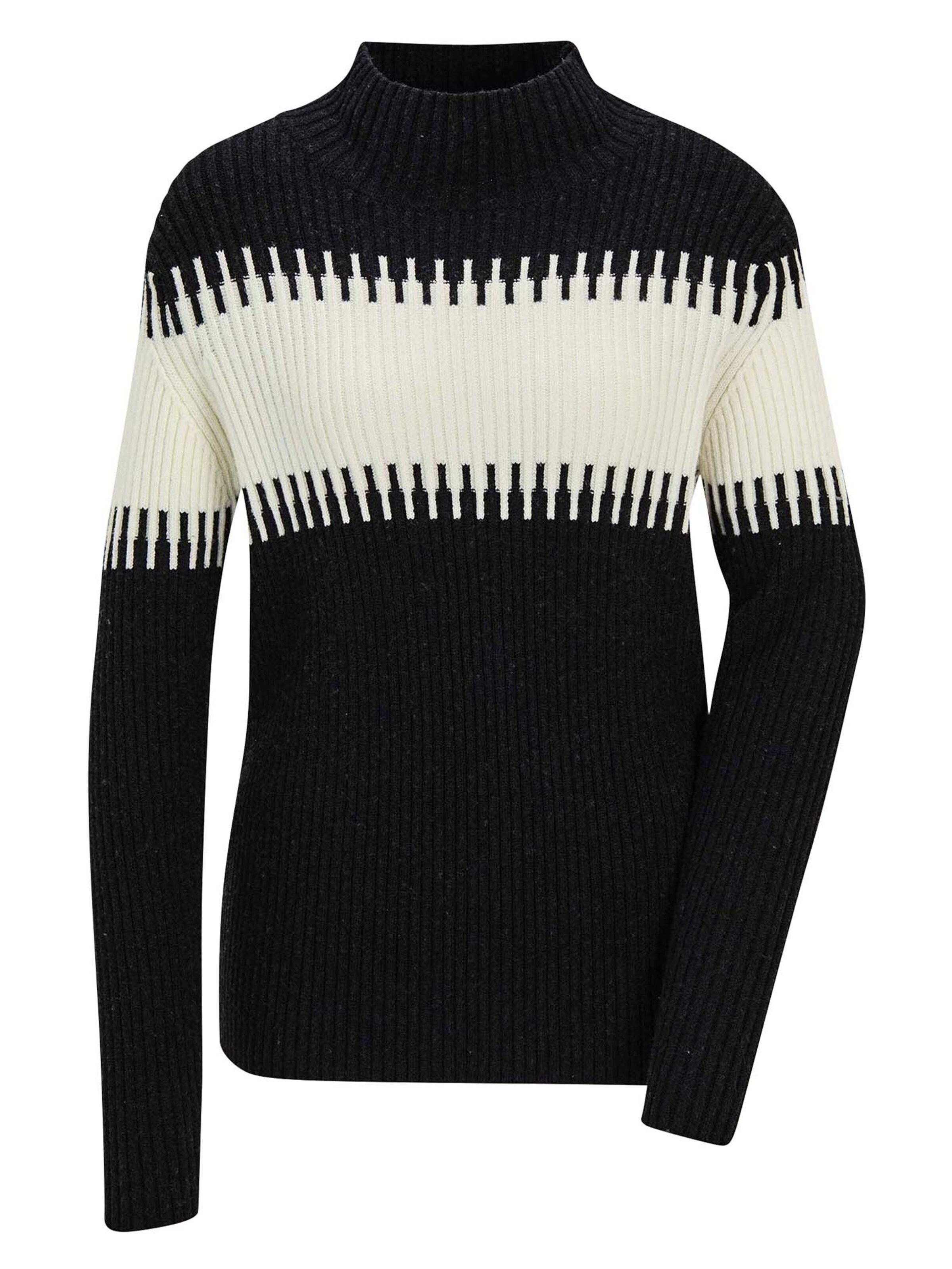 Pull-over MADELEINE en noir : devant