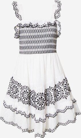 River Island - Vestido em branco: frente