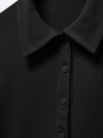 MANGO Shirt 'GRENA' in Black