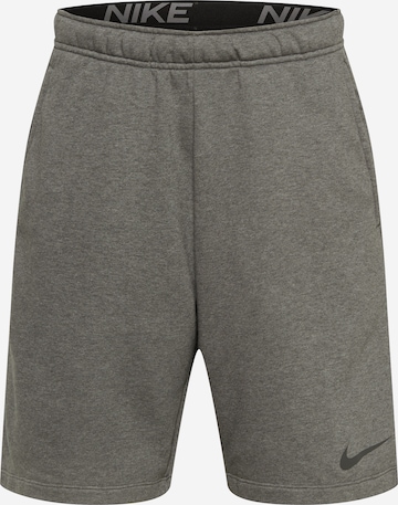 NIKE Спортивные штаны в Серый: спереди